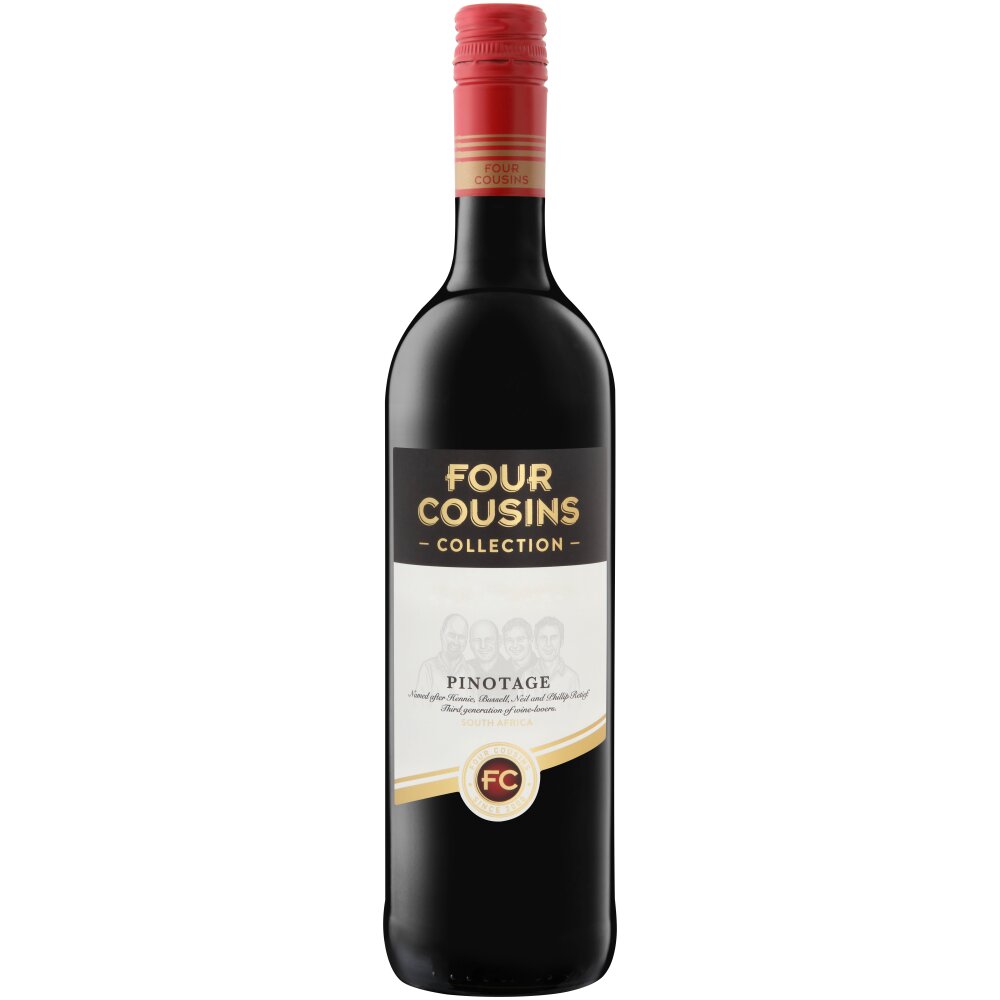 Four Cousins Collection Pinotage 6 x 750ml