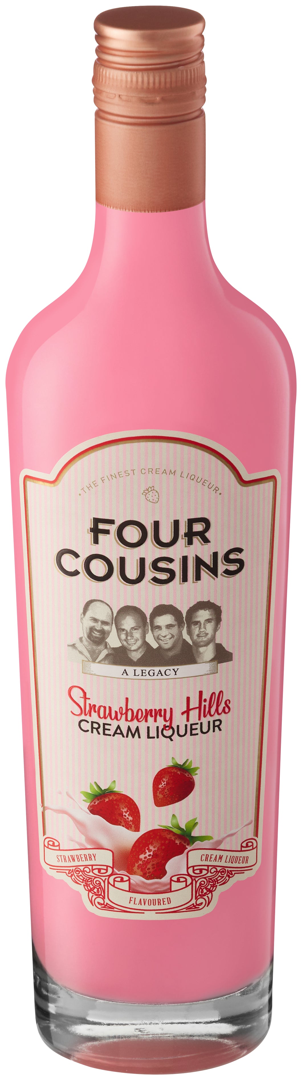 Four Cousins Strawberry Hills Cream Liqueur 12 x 500ml
