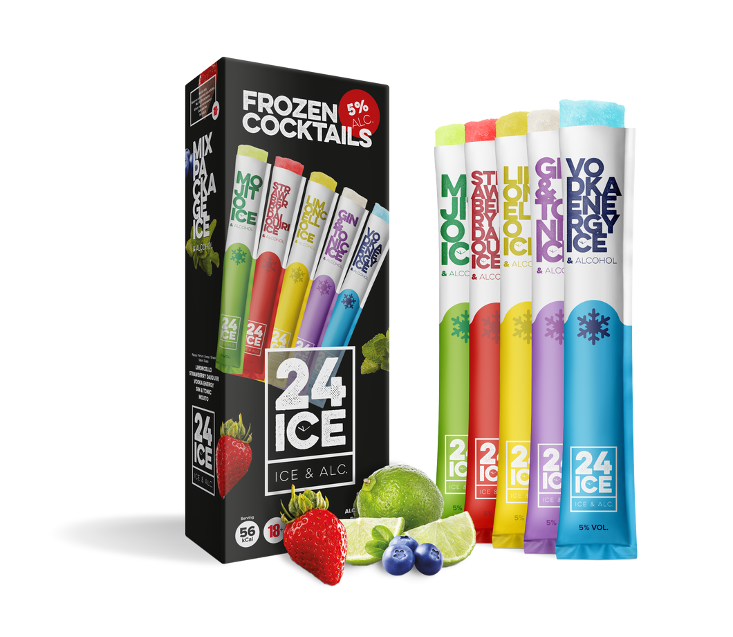 Frozen Cocktails - 24 ICE  Mixed Package (5 pack)