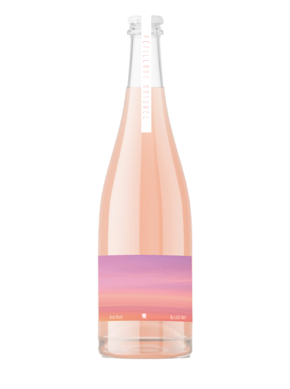 Lost Boy Brut Rosé Pét-nat 2025 (6 x 750 ml)