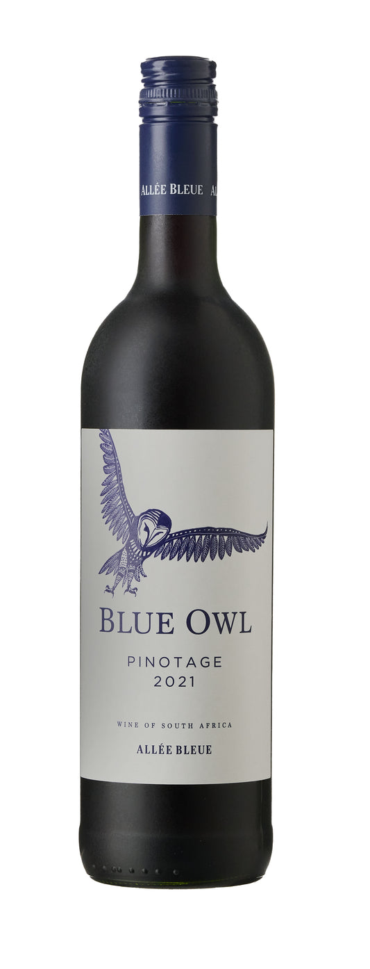 Allée Bleue Blue Owl Pinotage 2021 - 6 x 750ml