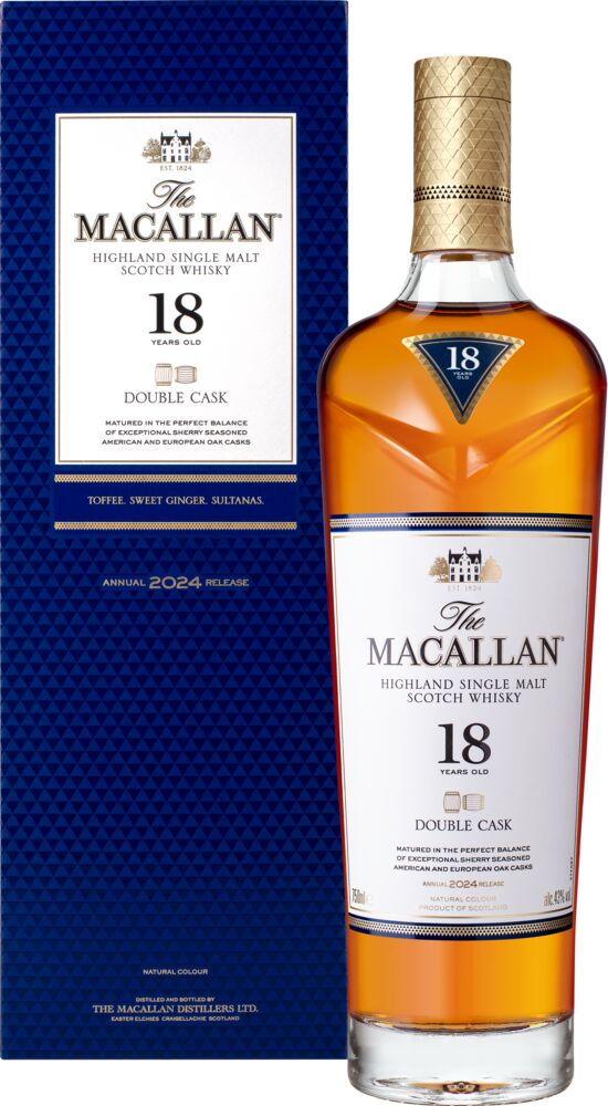 The Macallan 18 year double cask (6 x 750ml)